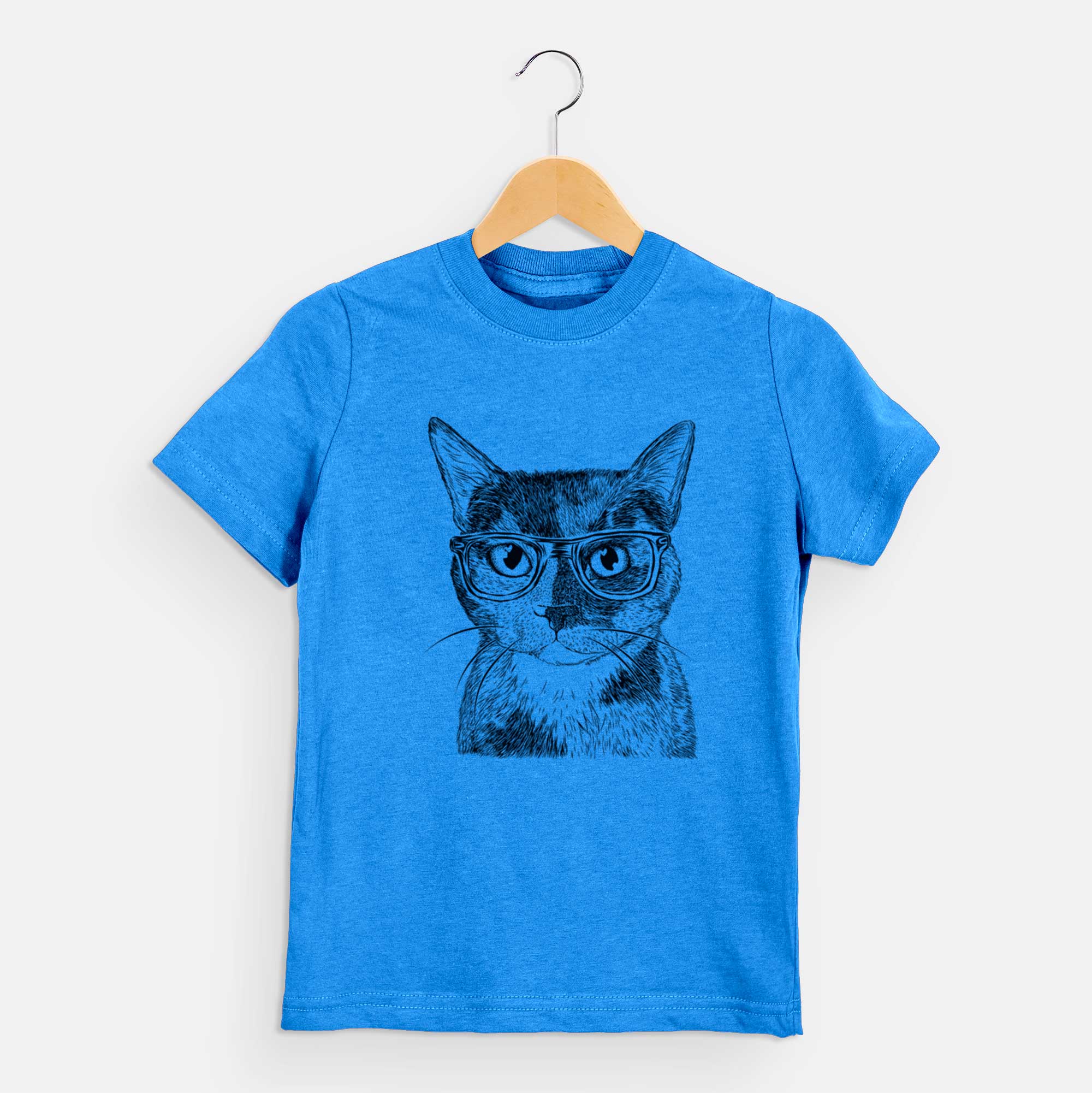 Chic Spooky Kitty the Tortoiseshell Cat - Kids/Youth/Toddler Shirt