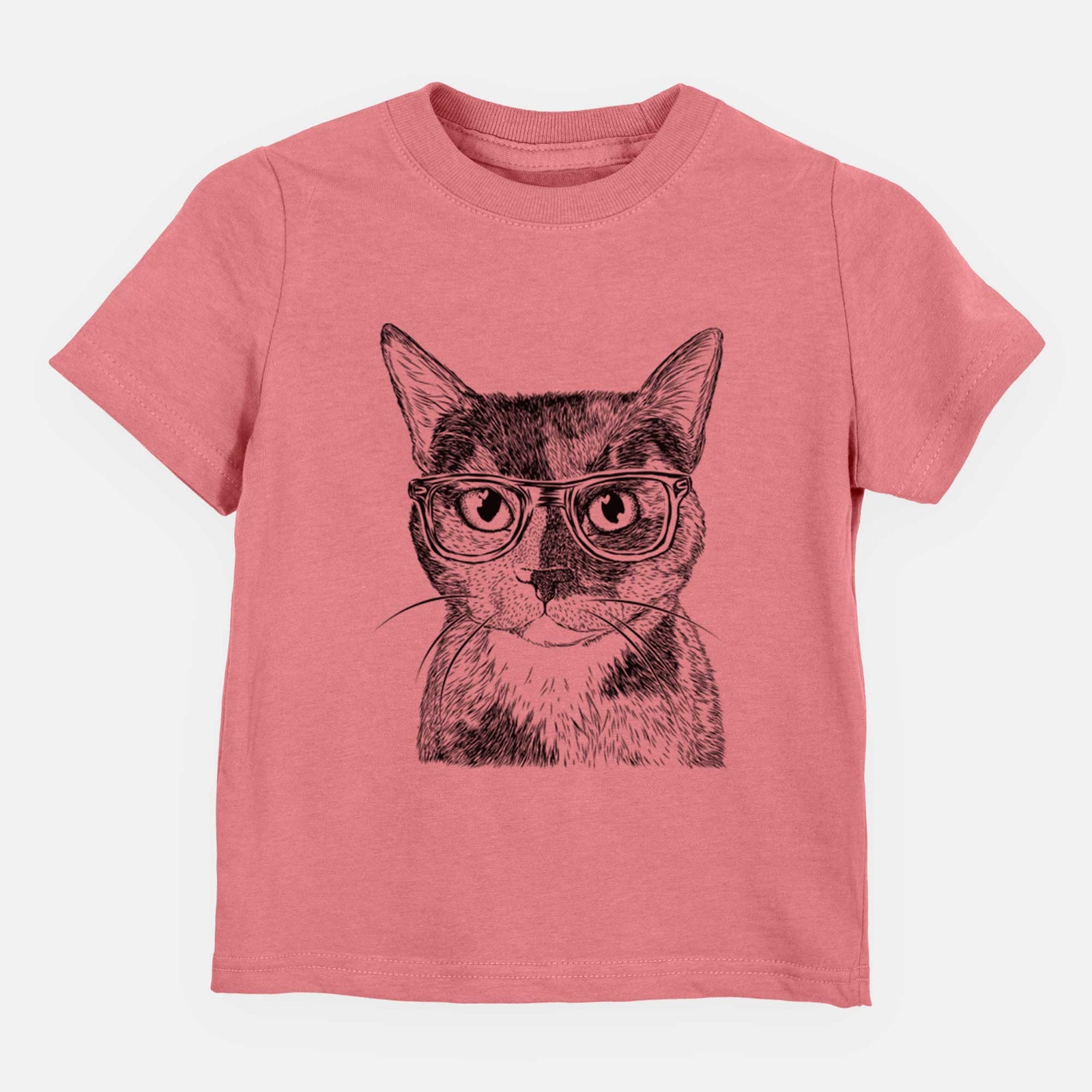 Chic Spooky Kitty the Tortoiseshell Cat - Kids/Youth/Toddler Shirt