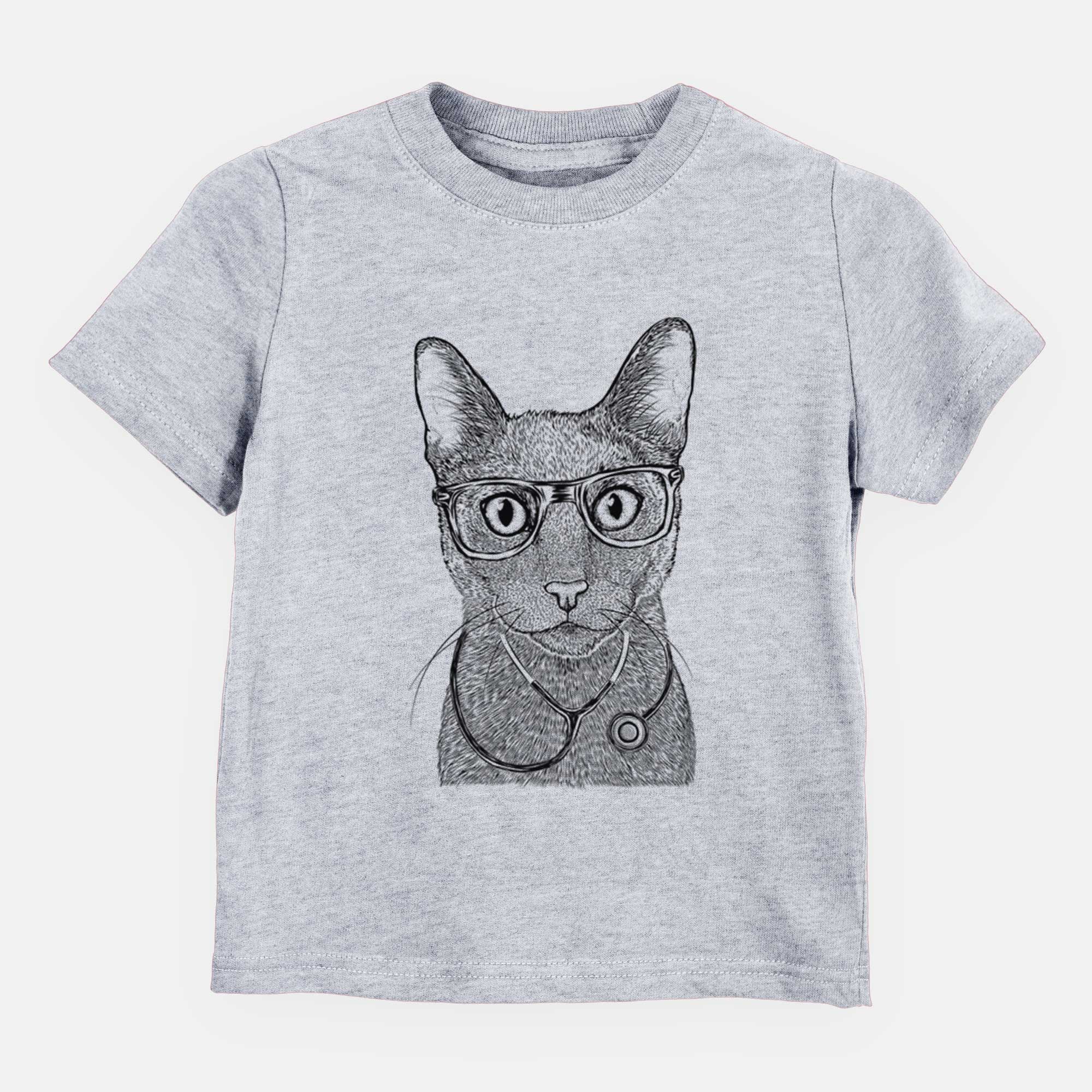 Chic Stanley the Russian Blue Cat - Kids/Youth/Toddler Shirt