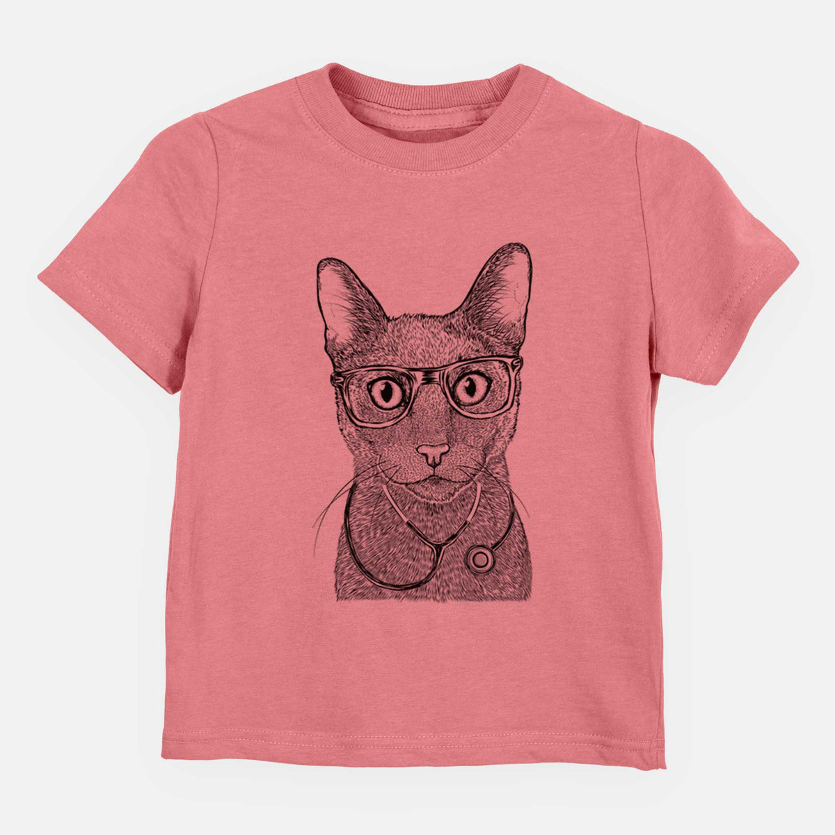 Chic Stanley the Russian Blue Cat - Kids/Youth/Toddler Shirt