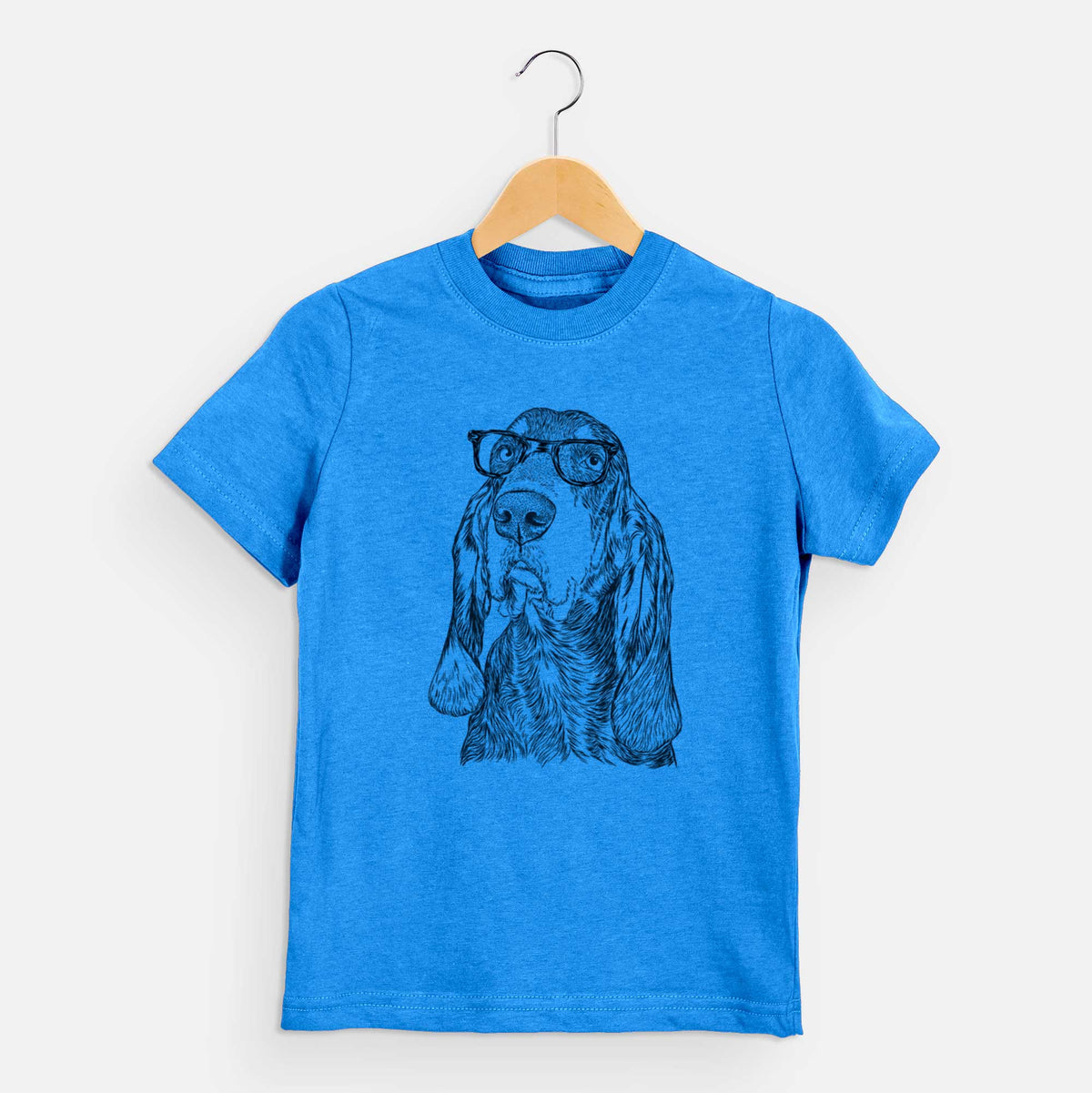 Chic Stu the Black and Tan Coonhound - Kids/Youth/Toddler Shirt