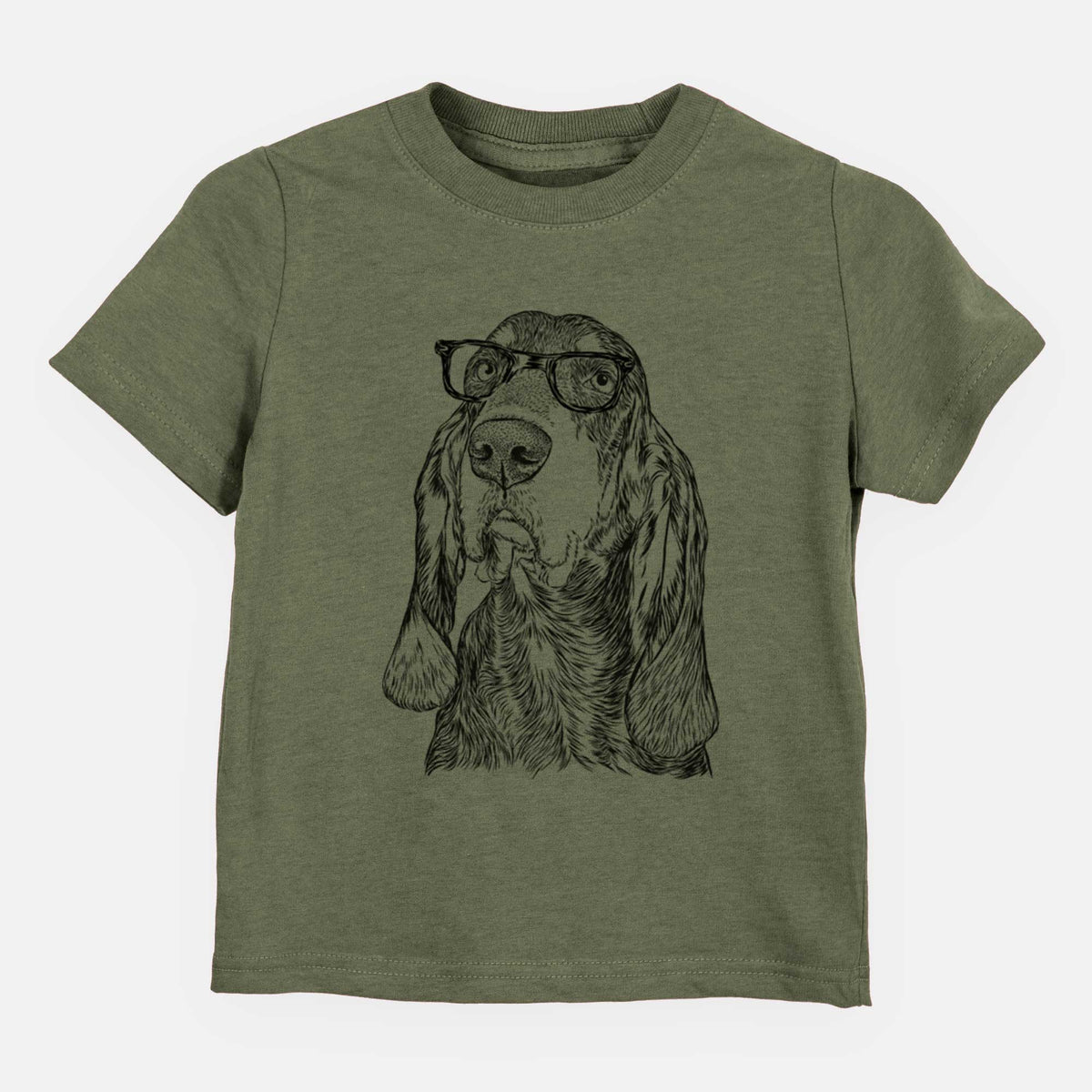 Chic Stu the Black and Tan Coonhound - Kids/Youth/Toddler Shirt