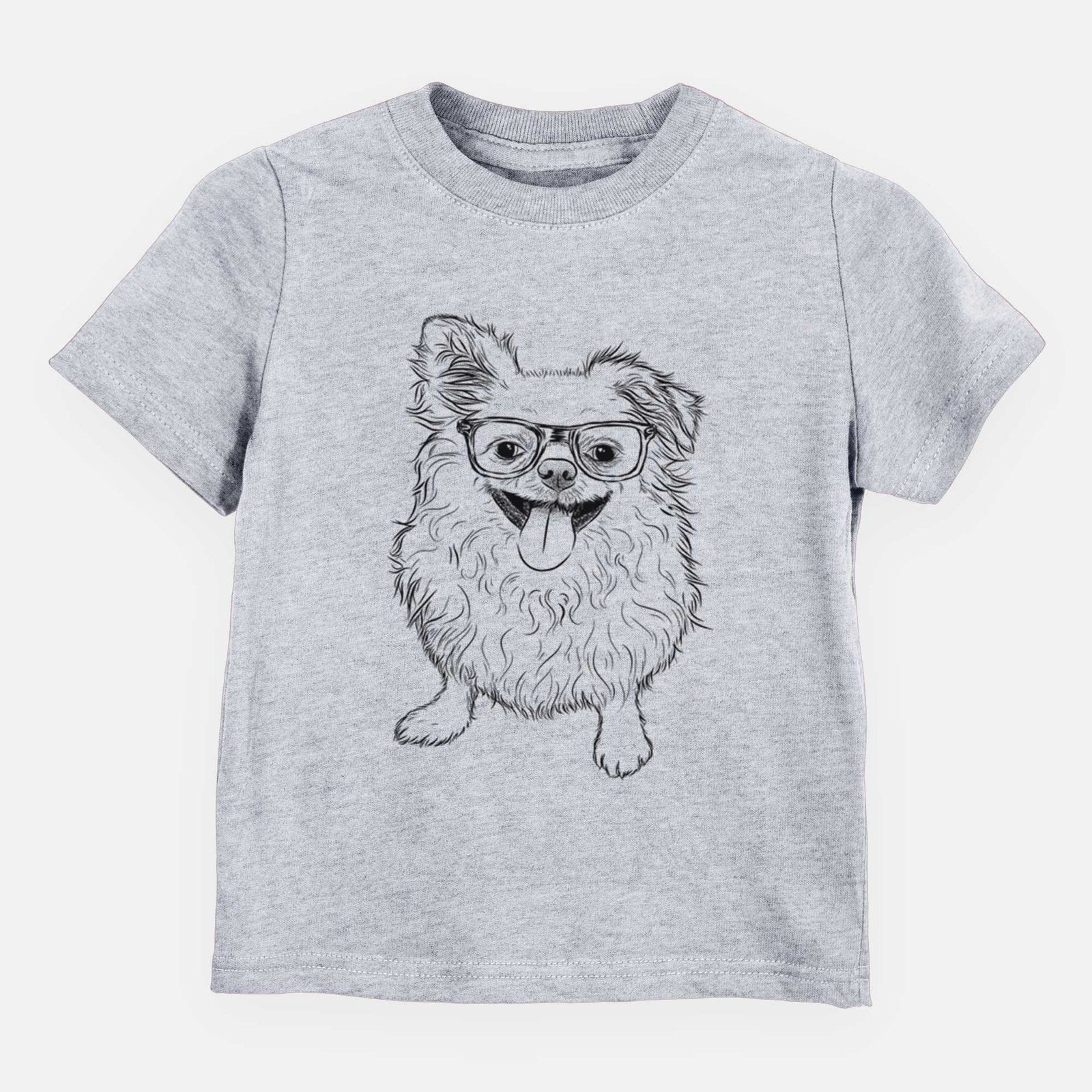 Chic Stuart the Longhaired Chihuahua - Kids/Youth/Toddler Shirt