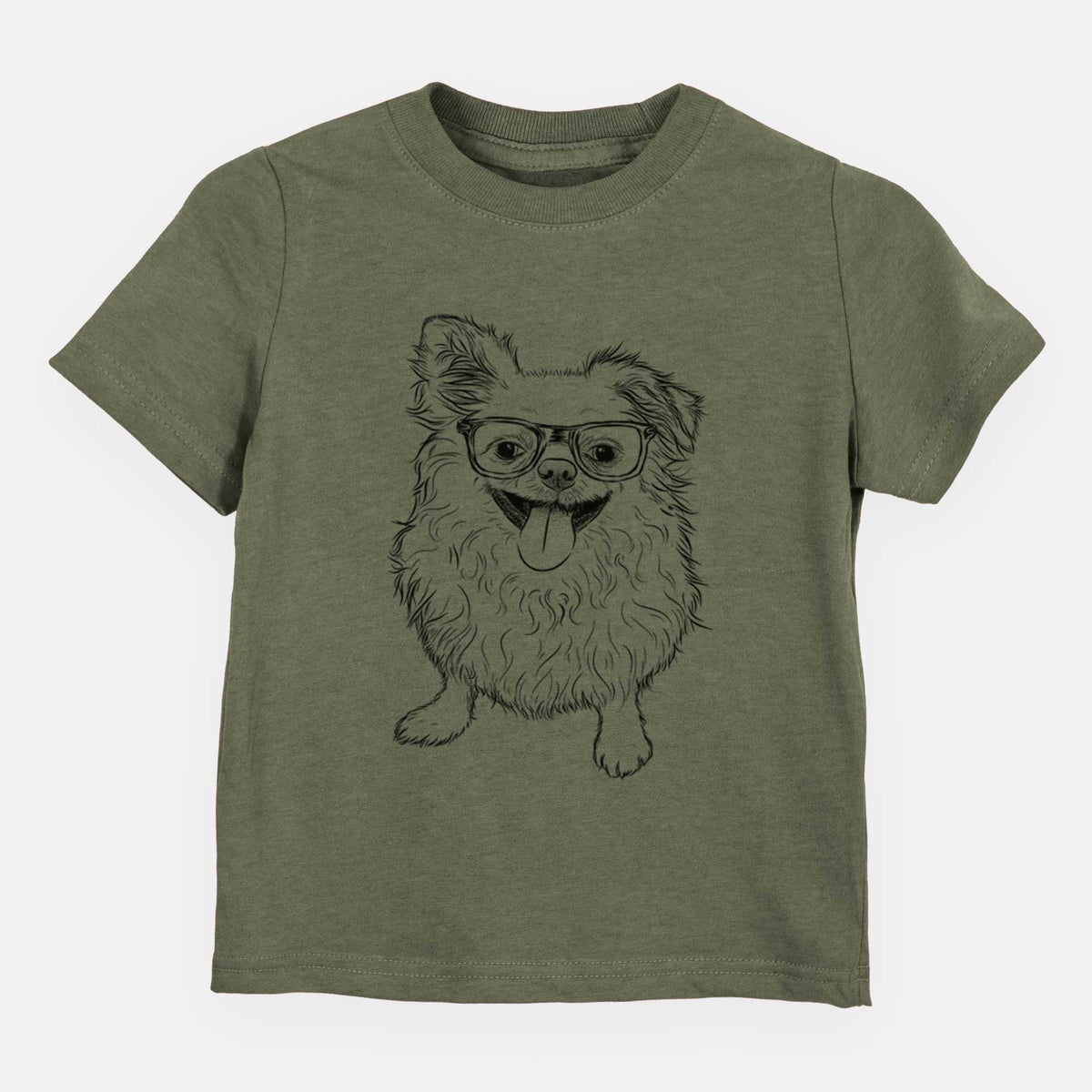 Chic Stuart the Longhaired Chihuahua - Kids/Youth/Toddler Shirt