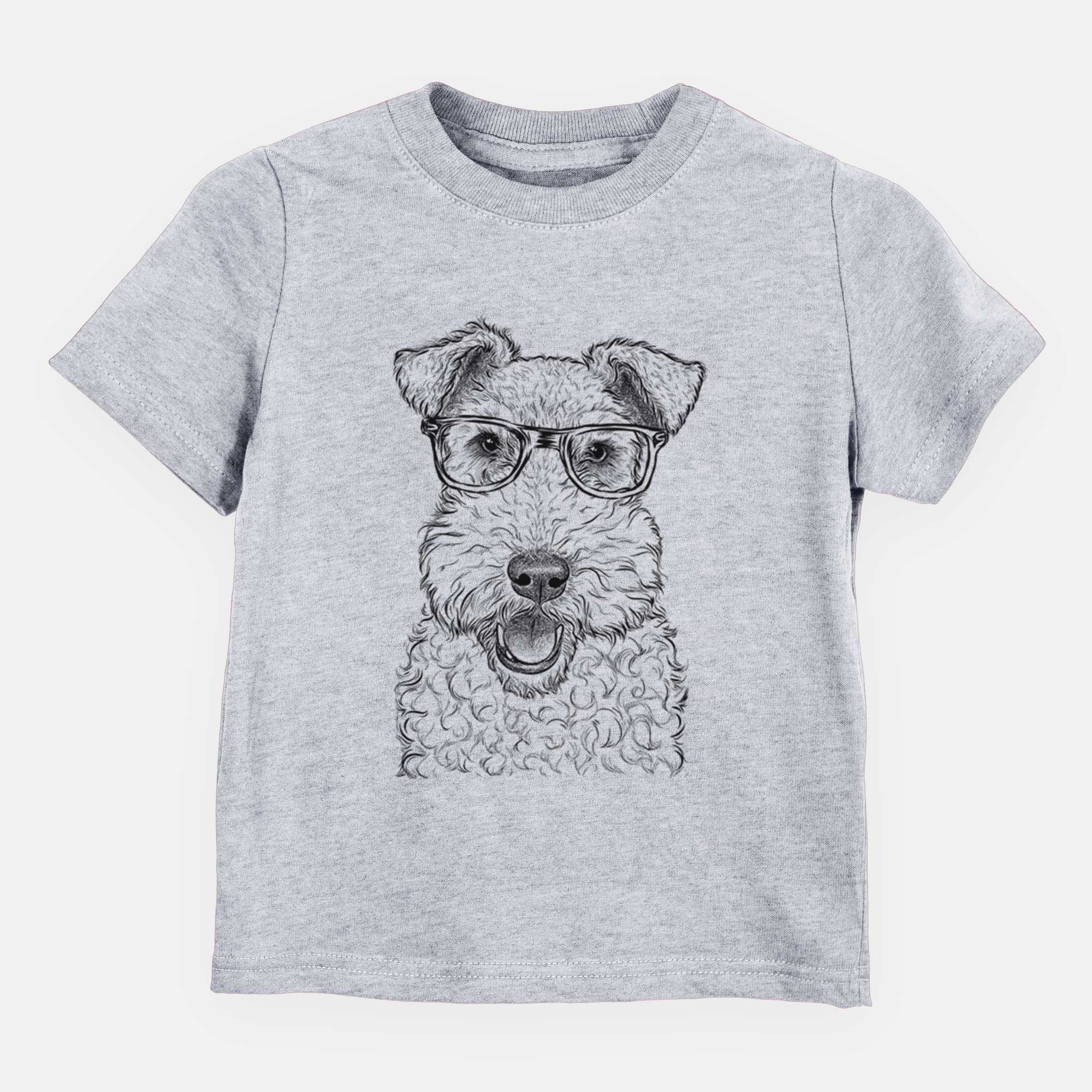 Chic Ted the Wire Fox Terrier - Kids/Youth/Toddler Shirt