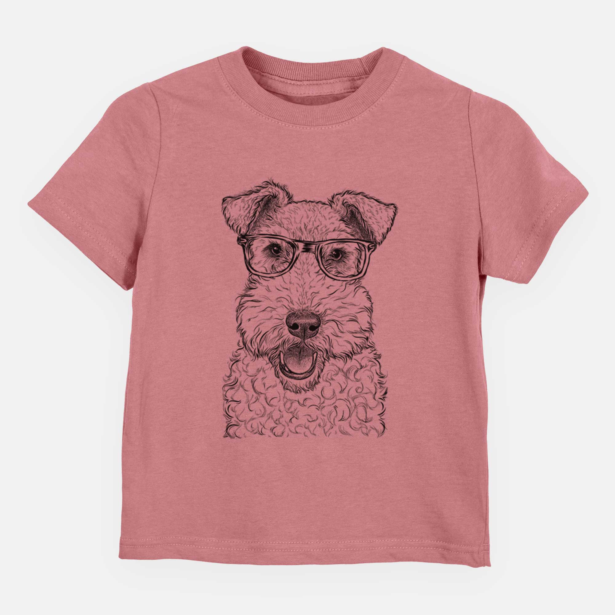 Chic Ted the Wire Fox Terrier - Kids/Youth/Toddler Shirt