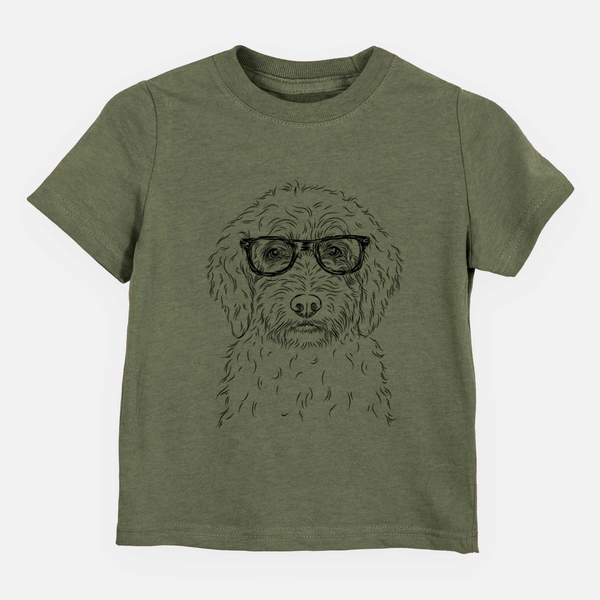 Chic Teddy the Labradoodle - Kids/Youth/Toddler Shirt