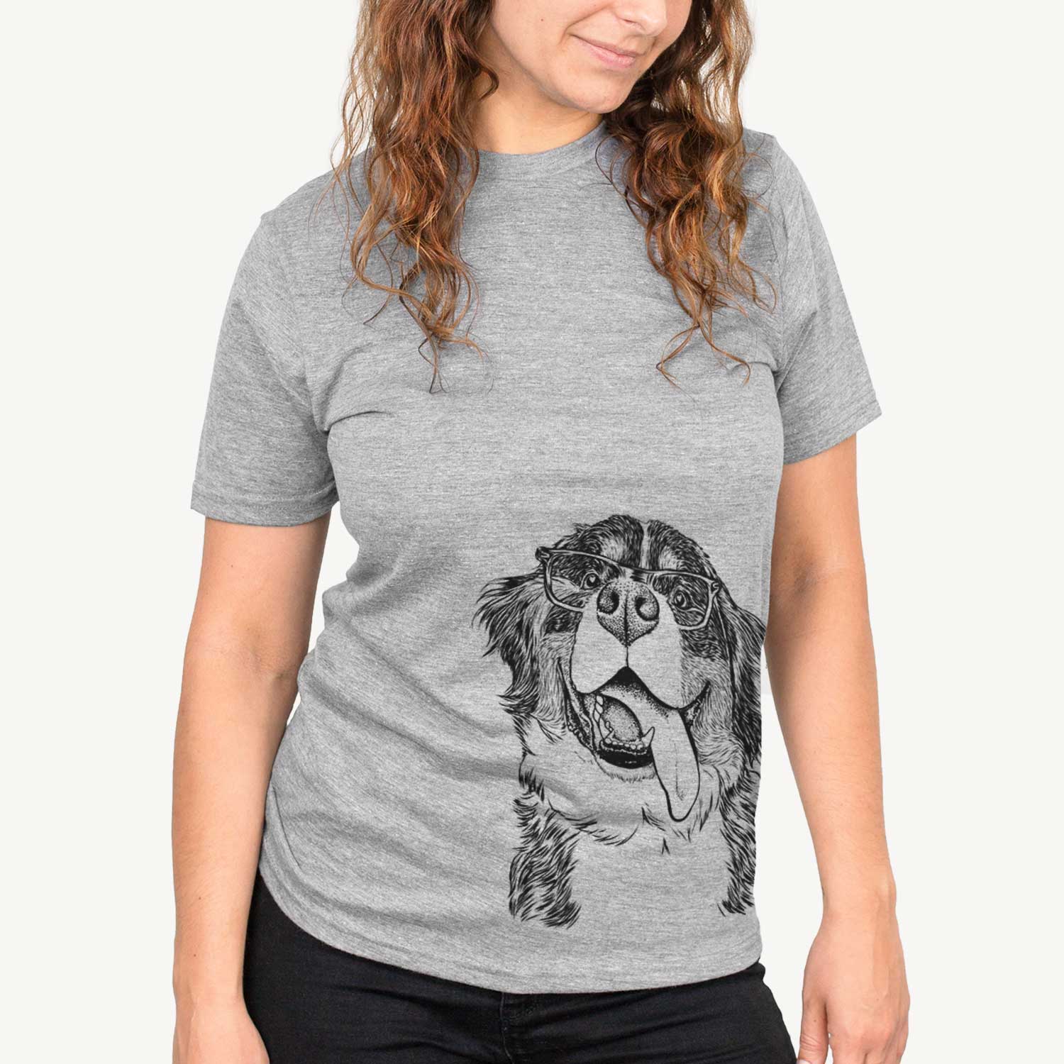 Theo the Bernese Mountain Dog - Unisex Crewneck