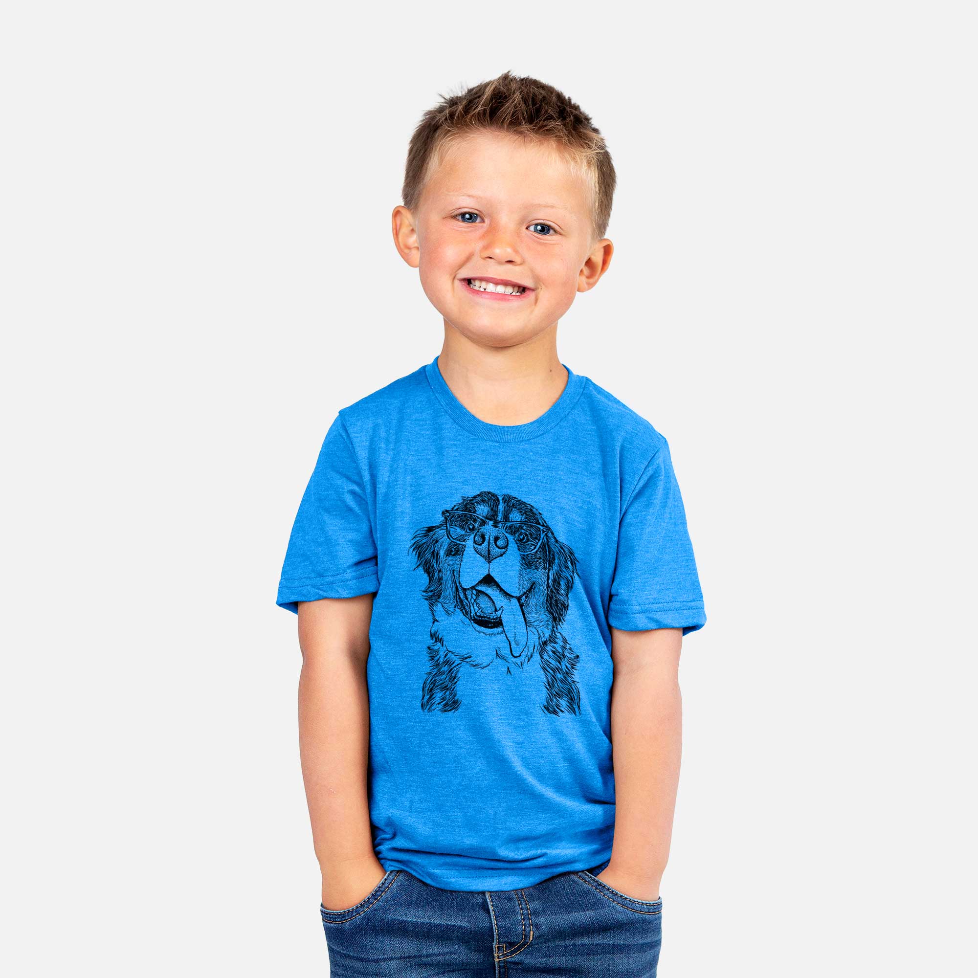 Chic Theo the Bernese Mountain Dog - Kids/Youth/Toddler Shirt