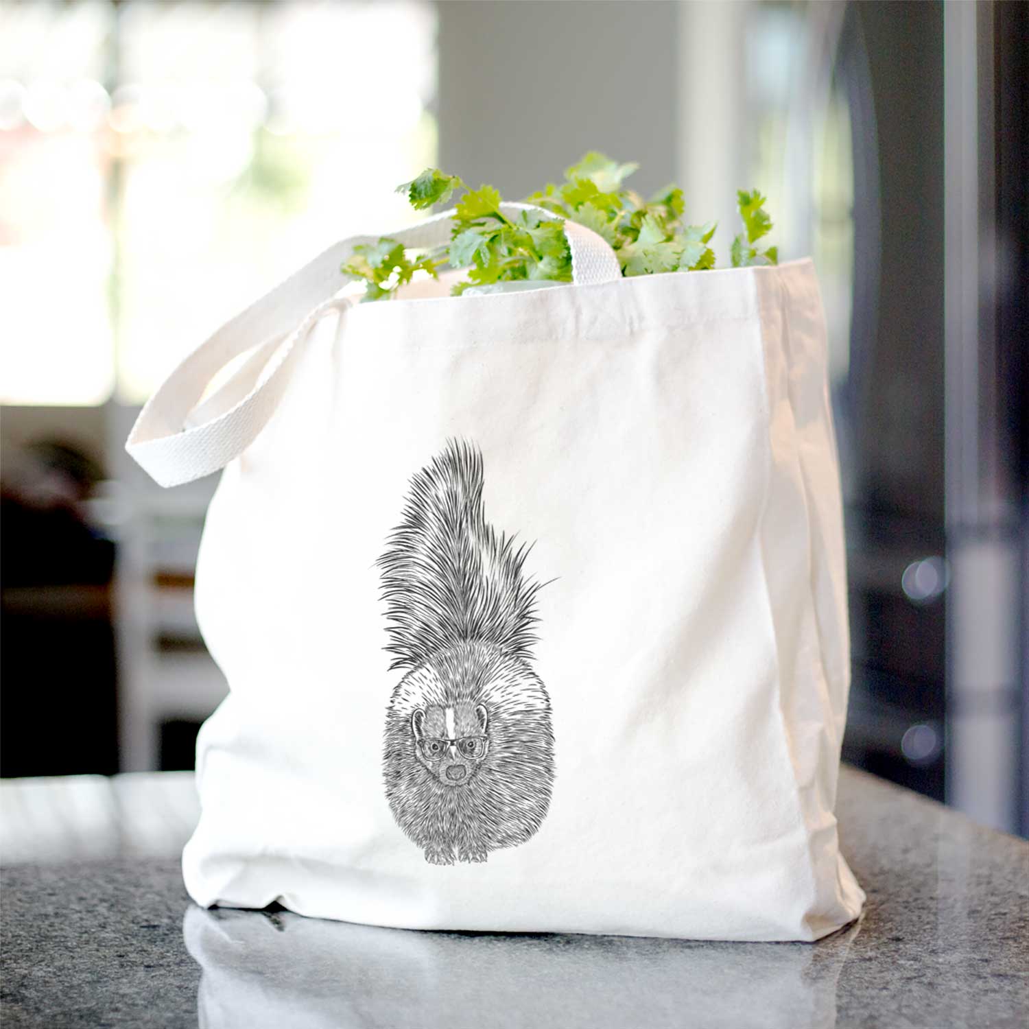 Tibbs the Skunk - Tote Bag