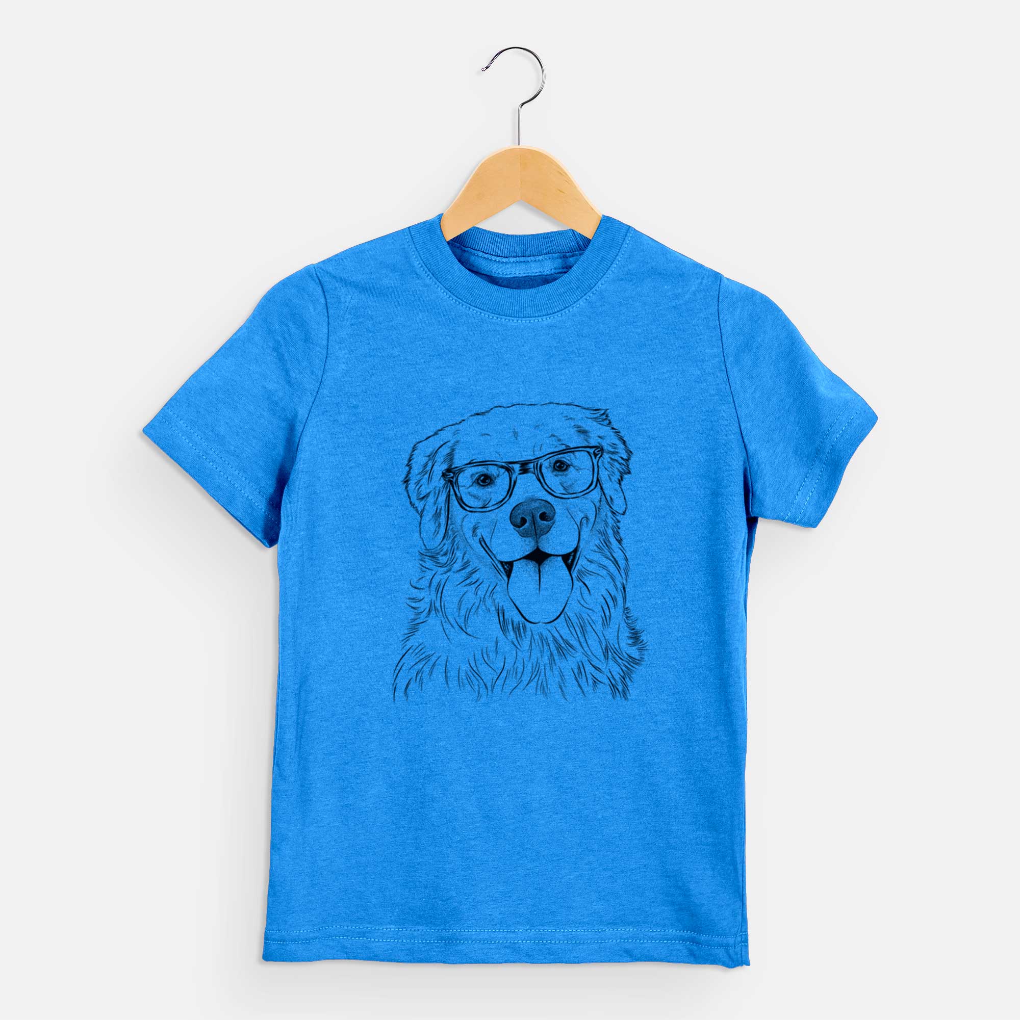 Chic Ticket the Golden Retriever - Kids/Youth/Toddler Shirt
