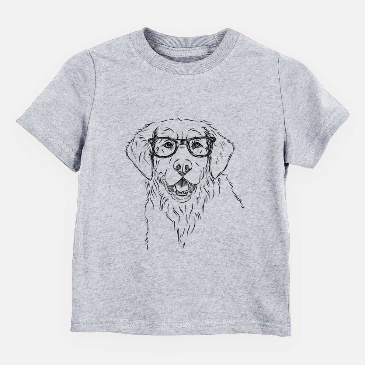 Chic Toby the Golden Retriever - Kids/Youth/Toddler Shirt