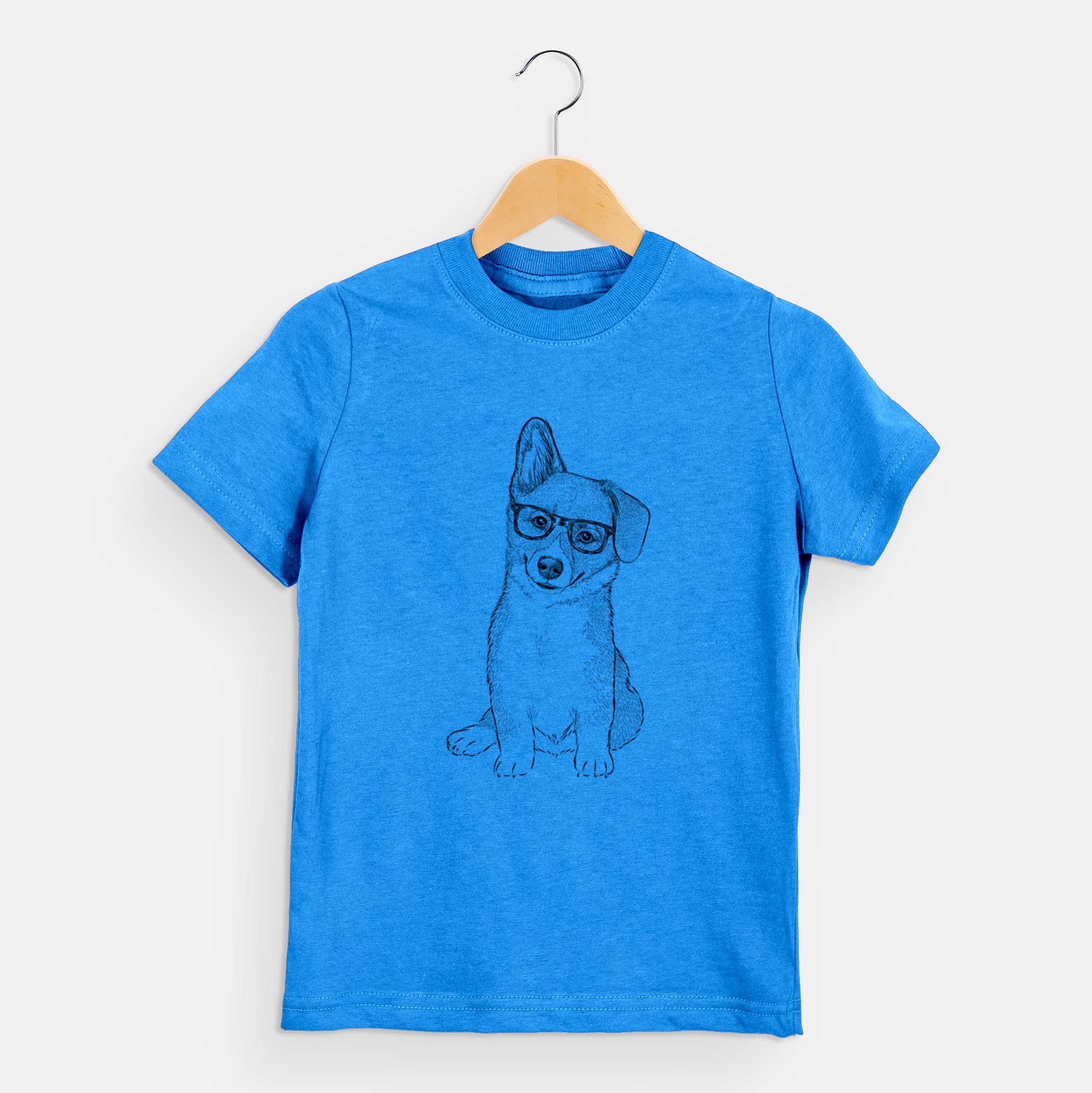 Chic Toby the Corgi Puppy - Kids/Youth/Toddler Shirt
