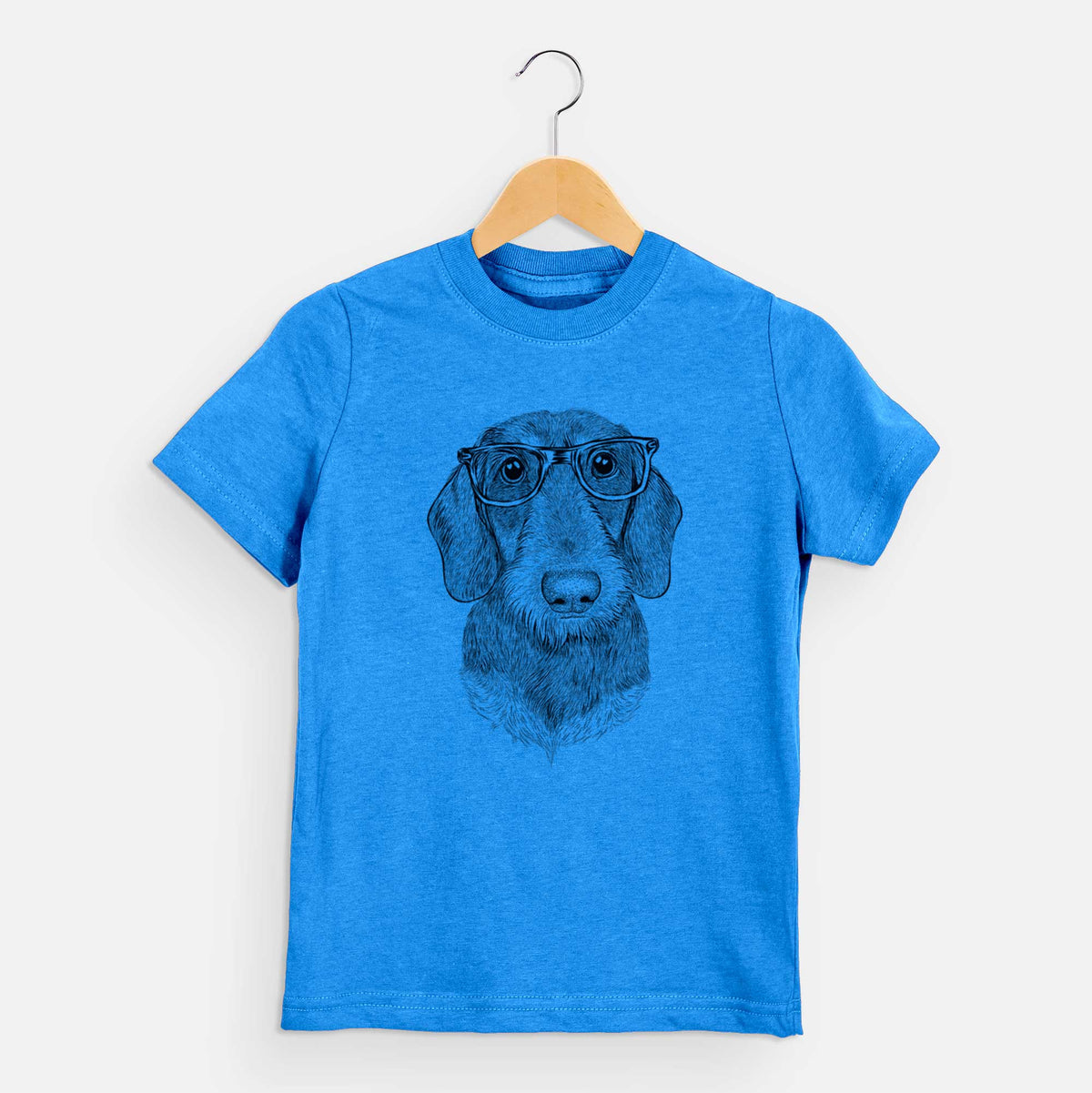 Chic Truman the Wirehaired Dachshund - Kids/Youth/Toddler Shirt