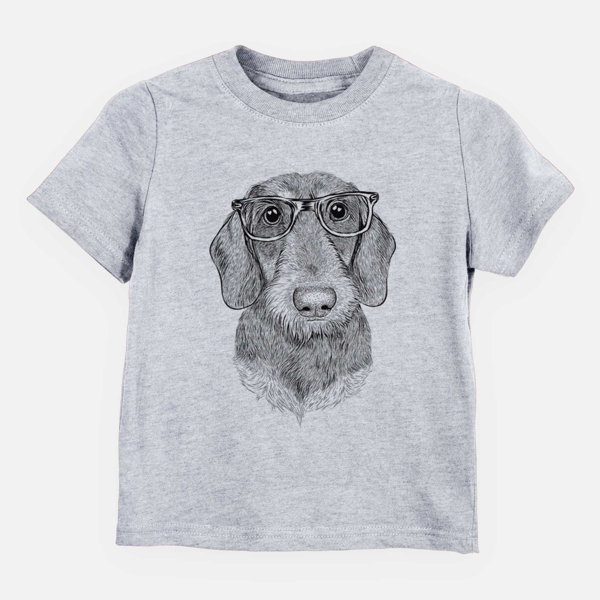 Chic Truman the Wirehaired Dachshund - Kids/Youth/Toddler Shirt
