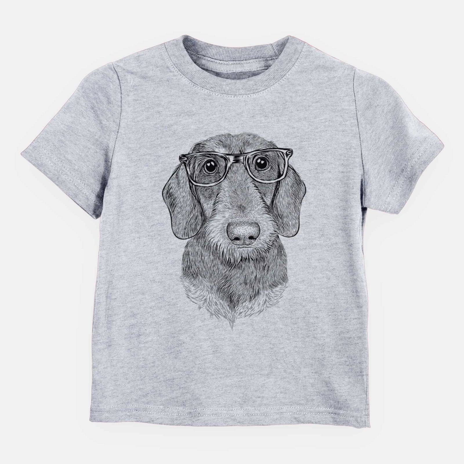 Chic Truman the Wirehaired Dachshund - Kids/Youth/Toddler Shirt