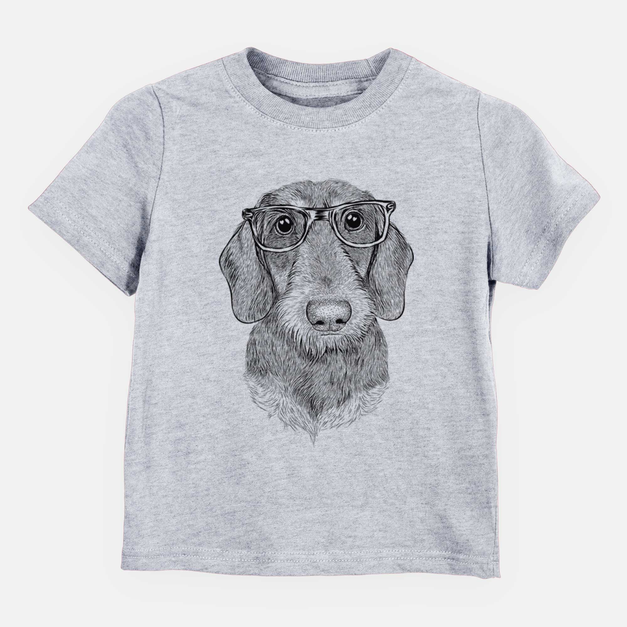 Chic Truman the Wirehaired Dachshund - Kids/Youth/Toddler Shirt