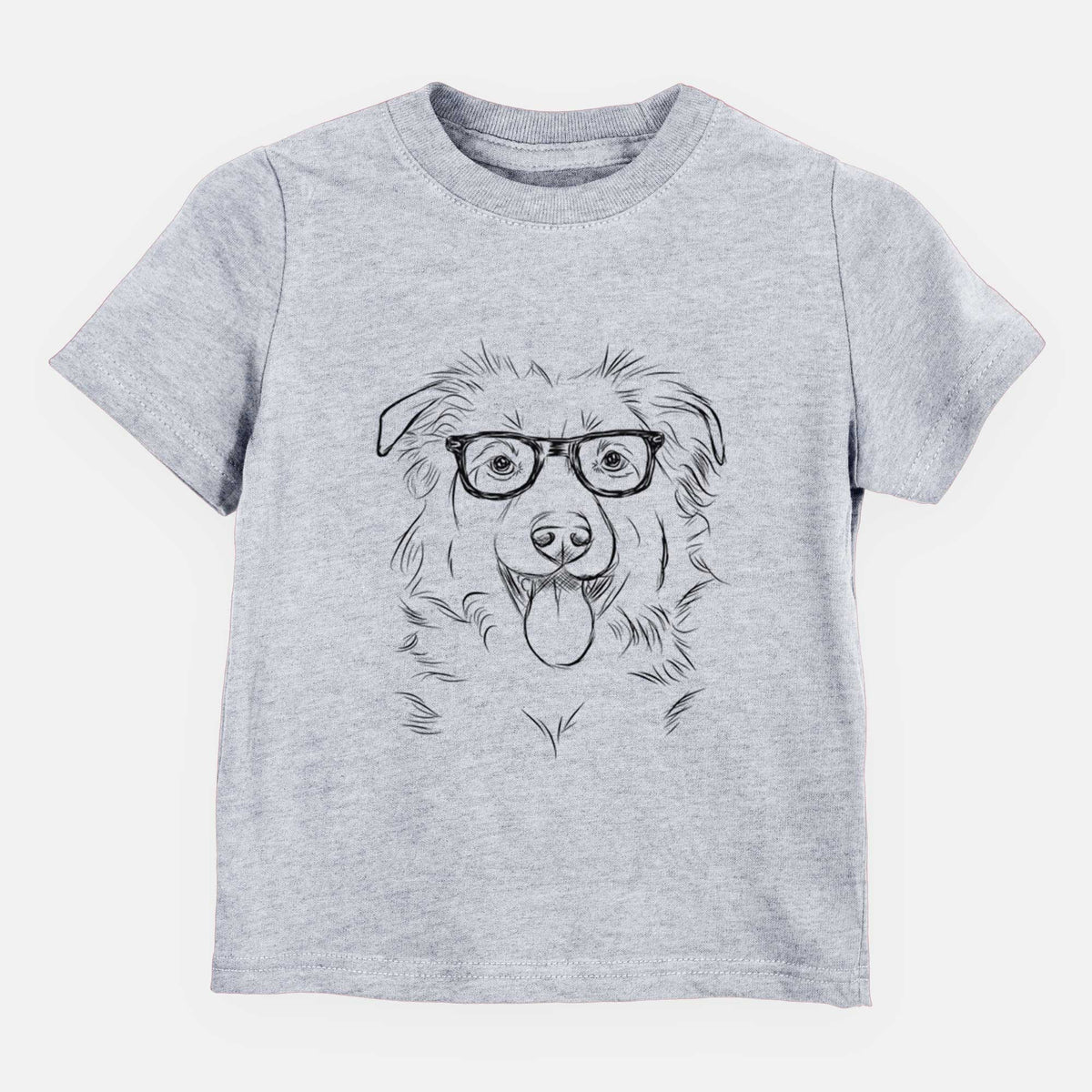 Chic Tucker the Collie Shepherd - Kids/Youth/Toddler Shirt