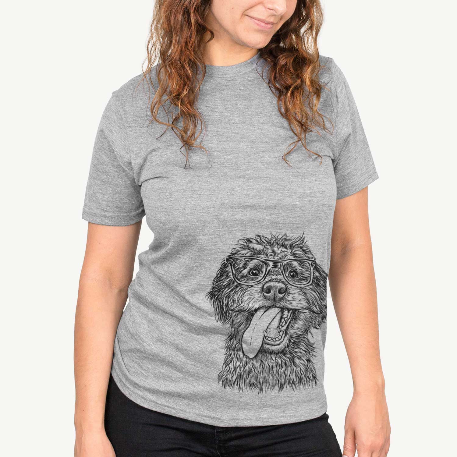 Winnie the Mini Aussiedoodle - Unisex Crewneck