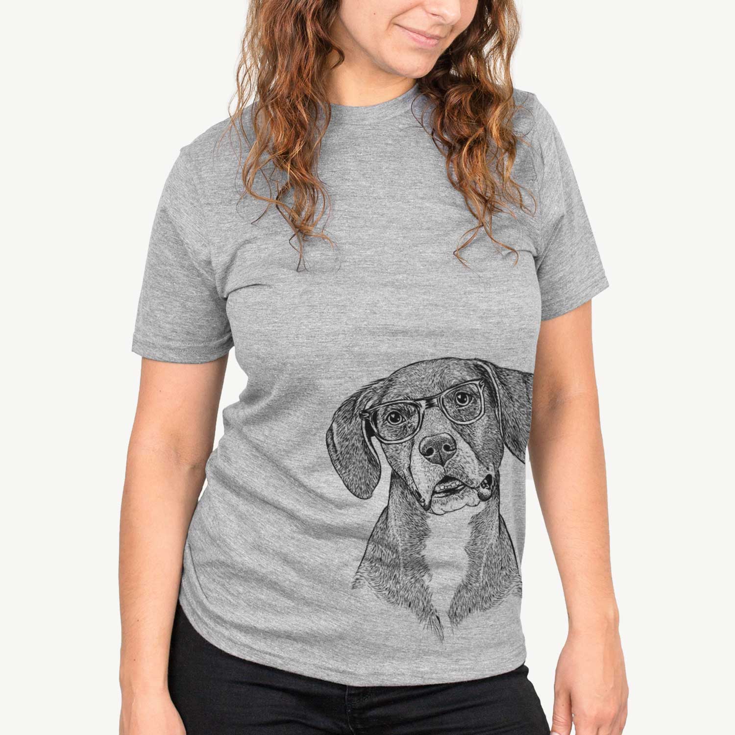 Zeena the Plott Hound Mix - Unisex Crewneck