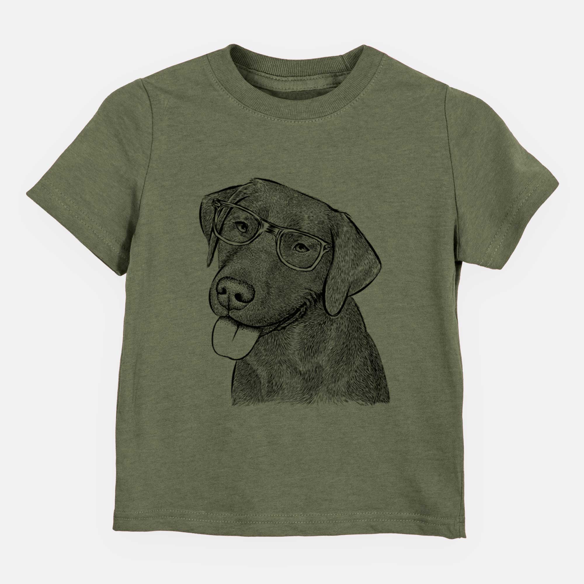 Chic Zeppelin the Black Labrador - Kids/Youth/Toddler Shirt