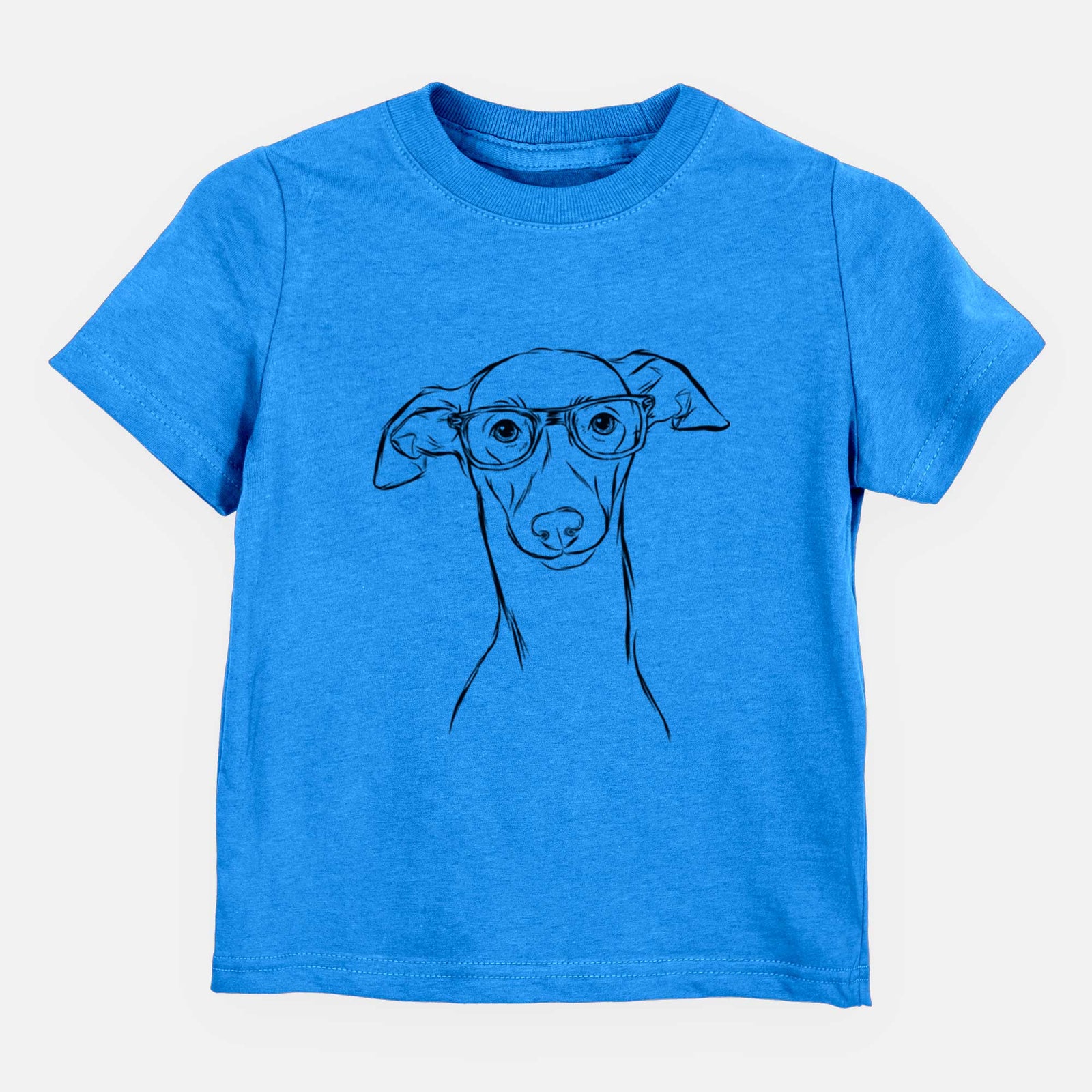 Chic Ziggie the Italian Greyhound - Kids/Youth/Toddler Shirt