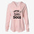 Happiness is 1000 Dogs  - Cali Wave Hooded Sweatshirt