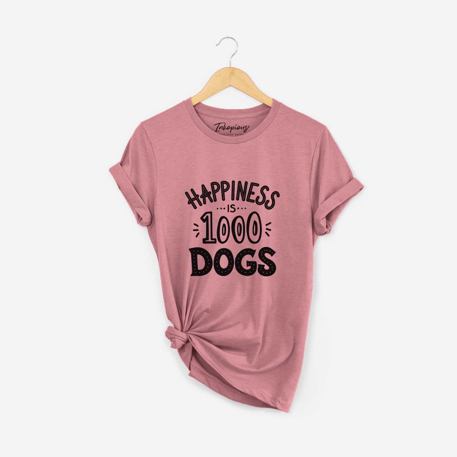 Happiness is 1000 Dogs  - Unisex Crewneck