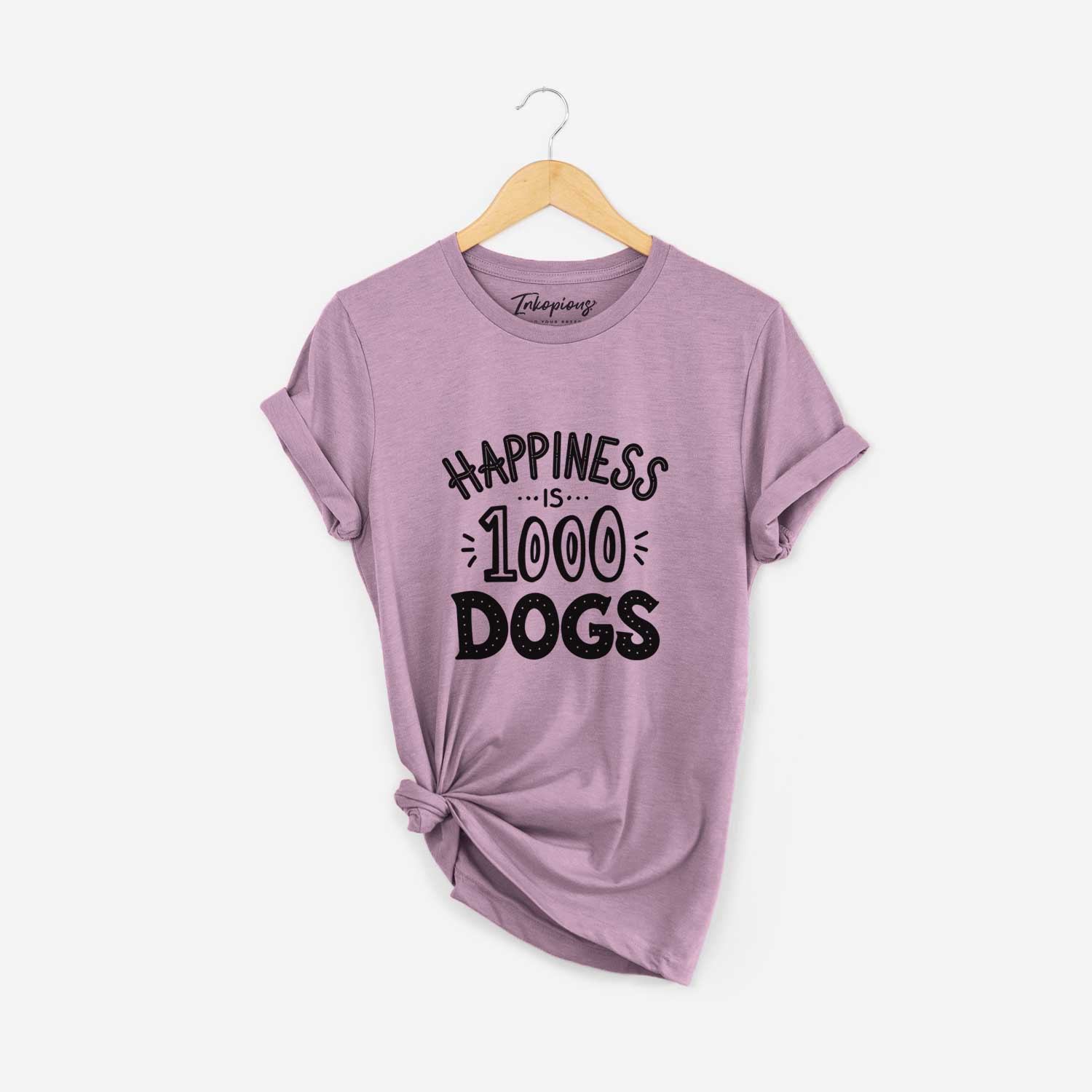 Happiness is 1000 Dogs  - Unisex Crewneck