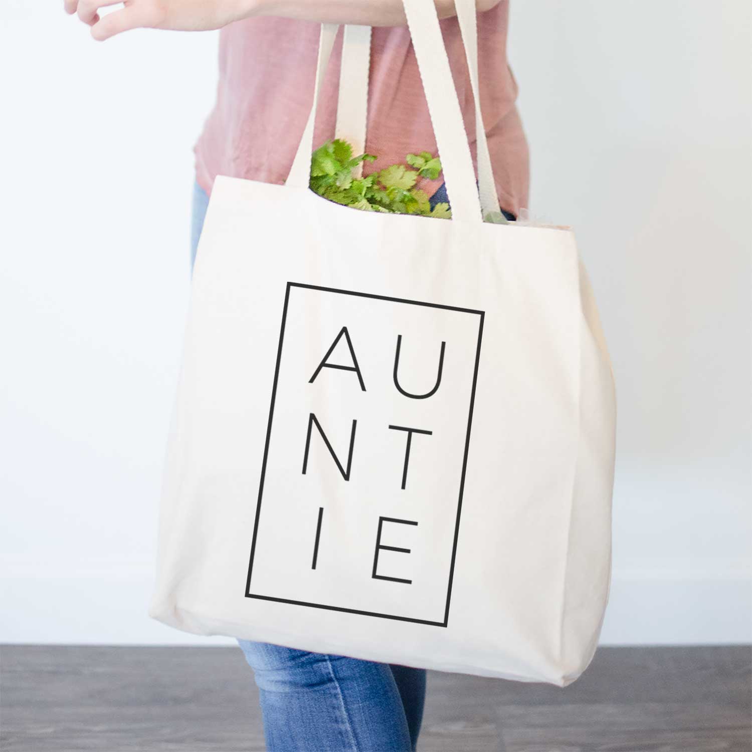 Auntie Boxed  - Tote Bag