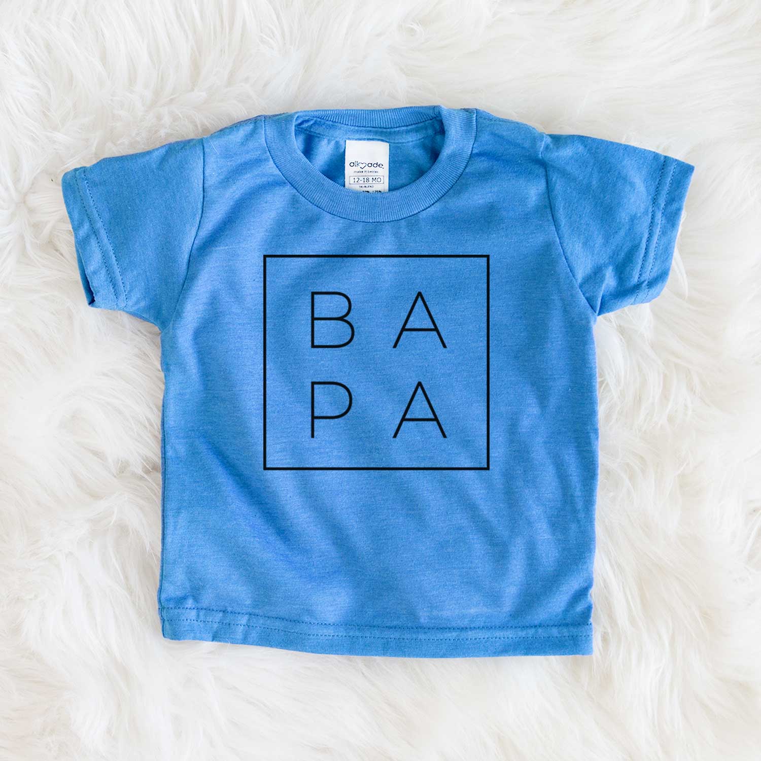 Bapa Boxed  - Kids/Youth/Toddler Shirt