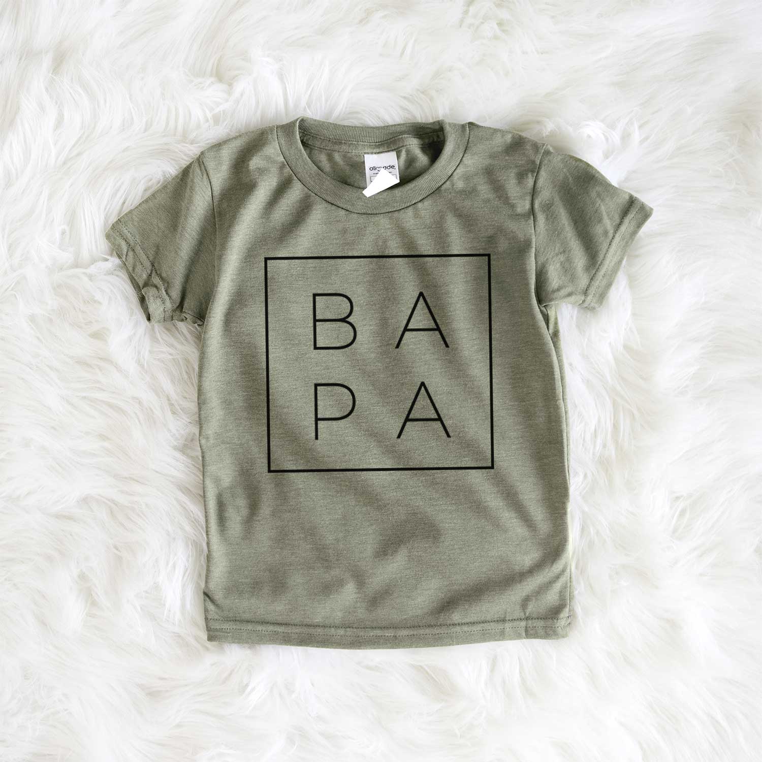 Bapa Boxed  - Kids/Youth/Toddler Shirt