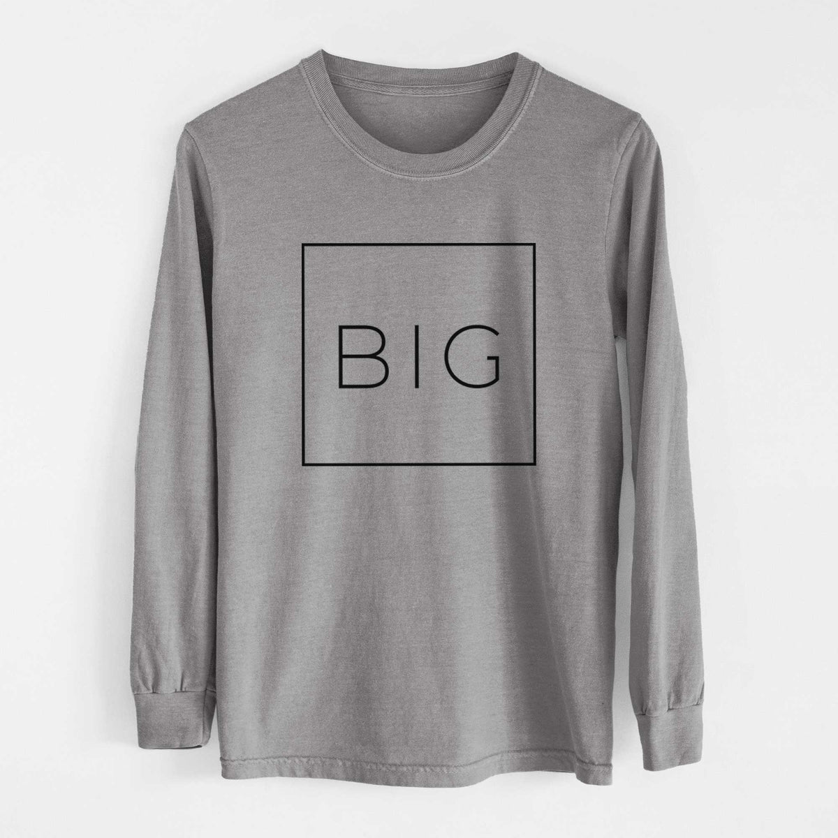 Big Boxed - Heavyweight 100% Cotton Long Sleeve