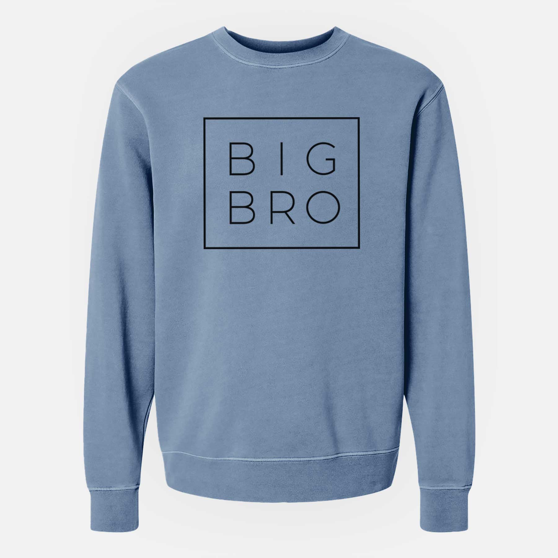 Big Bro Boxed - Unisex Pigment Dyed Crew Sweatshirt