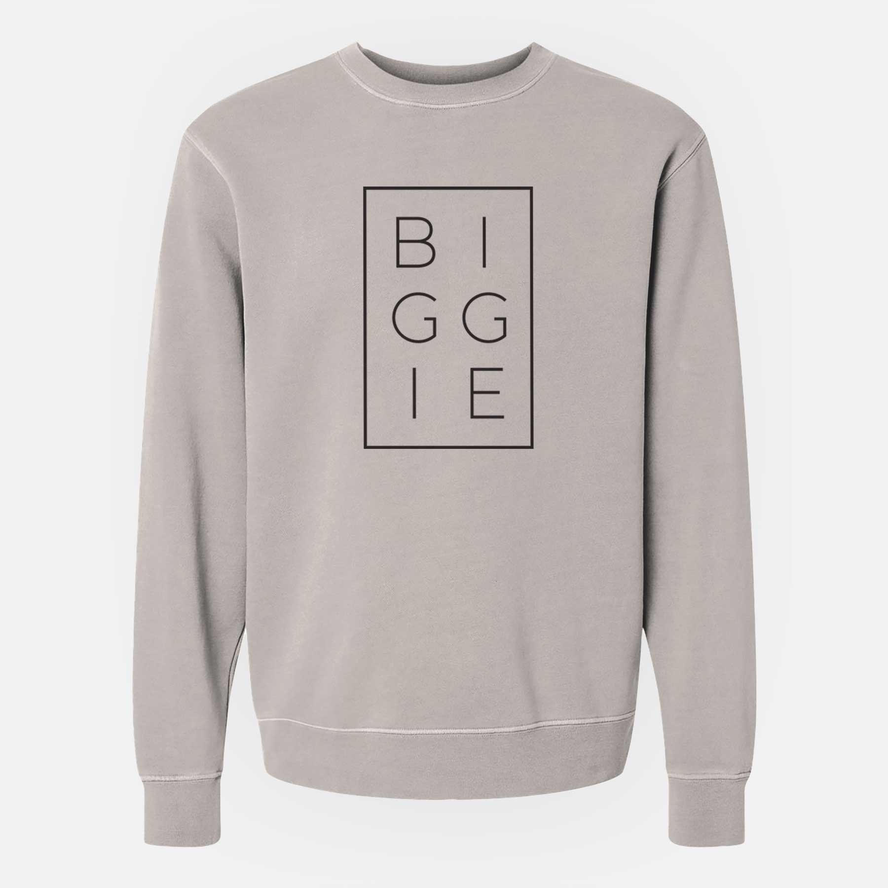 Biggie Boxed - Unisex Pigment Dyed Crew Sweatshirt