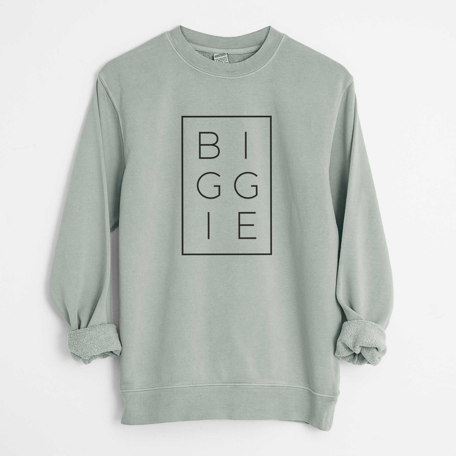 Biggie Boxed - Unisex Pigment Dyed Crew Sweatshirt
