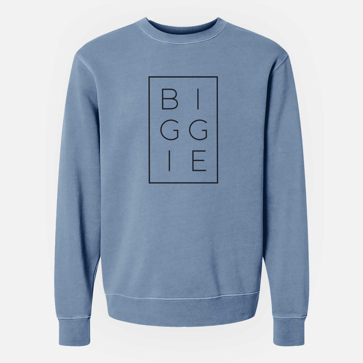 Biggie Boxed - Unisex Pigment Dyed Crew Sweatshirt