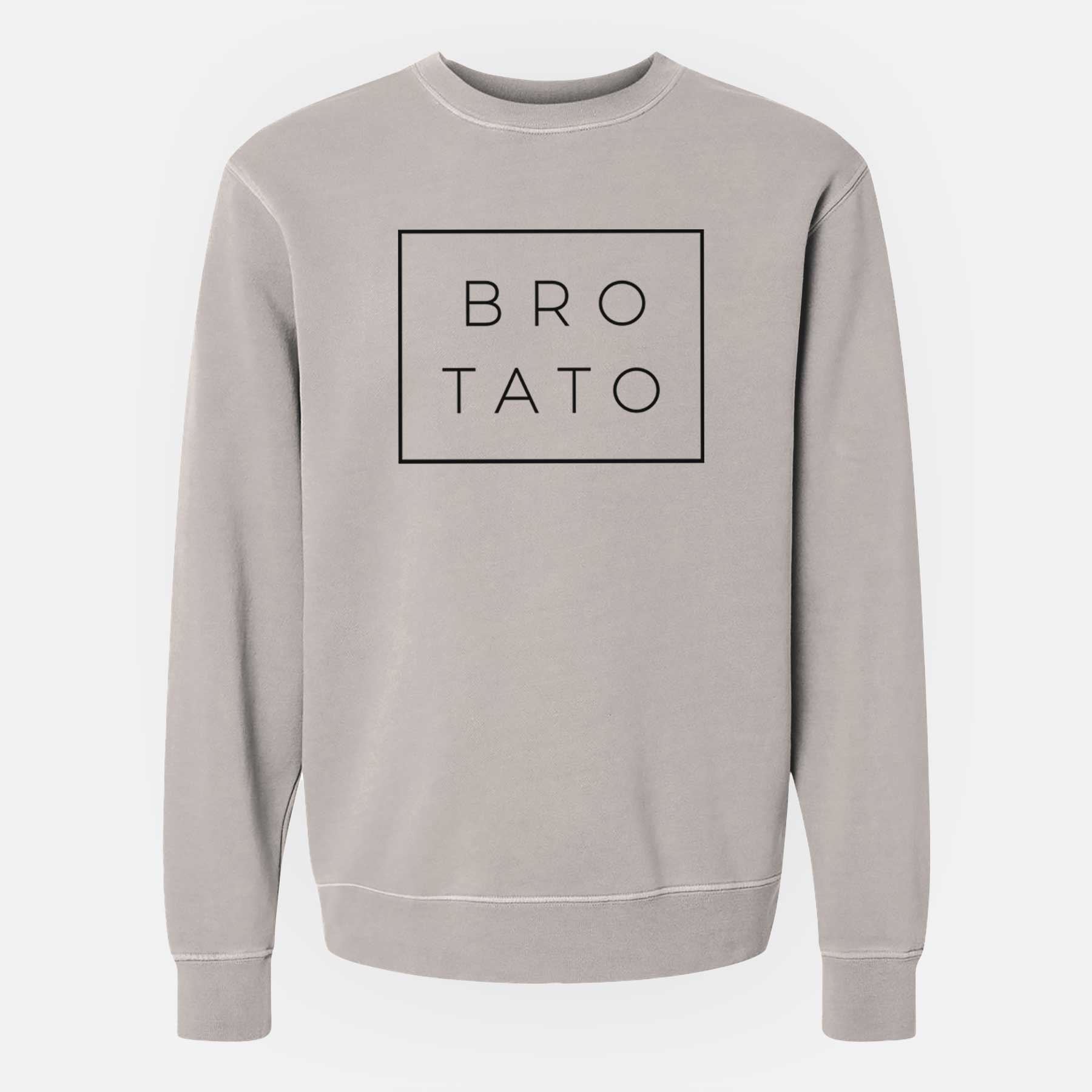 Brotato Boxed - Unisex Pigment Dyed Crew Sweatshirt