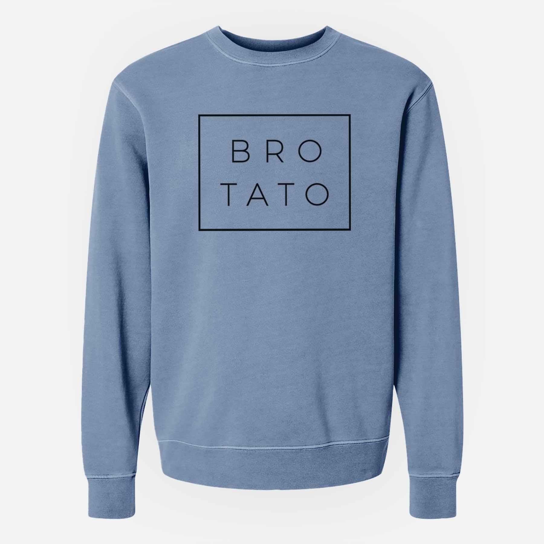 Brotato Boxed - Unisex Pigment Dyed Crew Sweatshirt