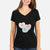 Valentine Candy Conversation Hearts  - Women's V-neck Shirt