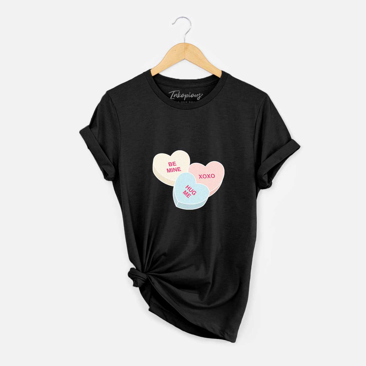Valentine Candy Conversation Hearts  - Unisex Crewneck