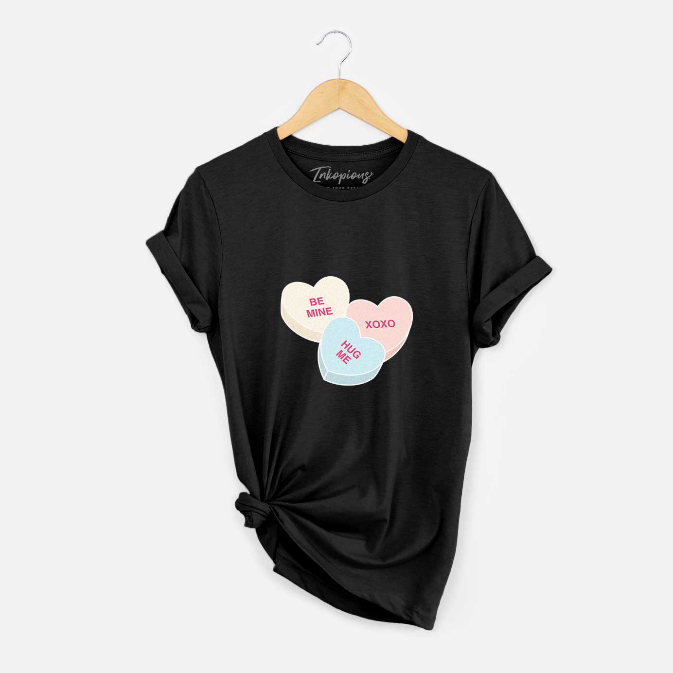 Valentine Candy Conversation Hearts  - Unisex Crewneck