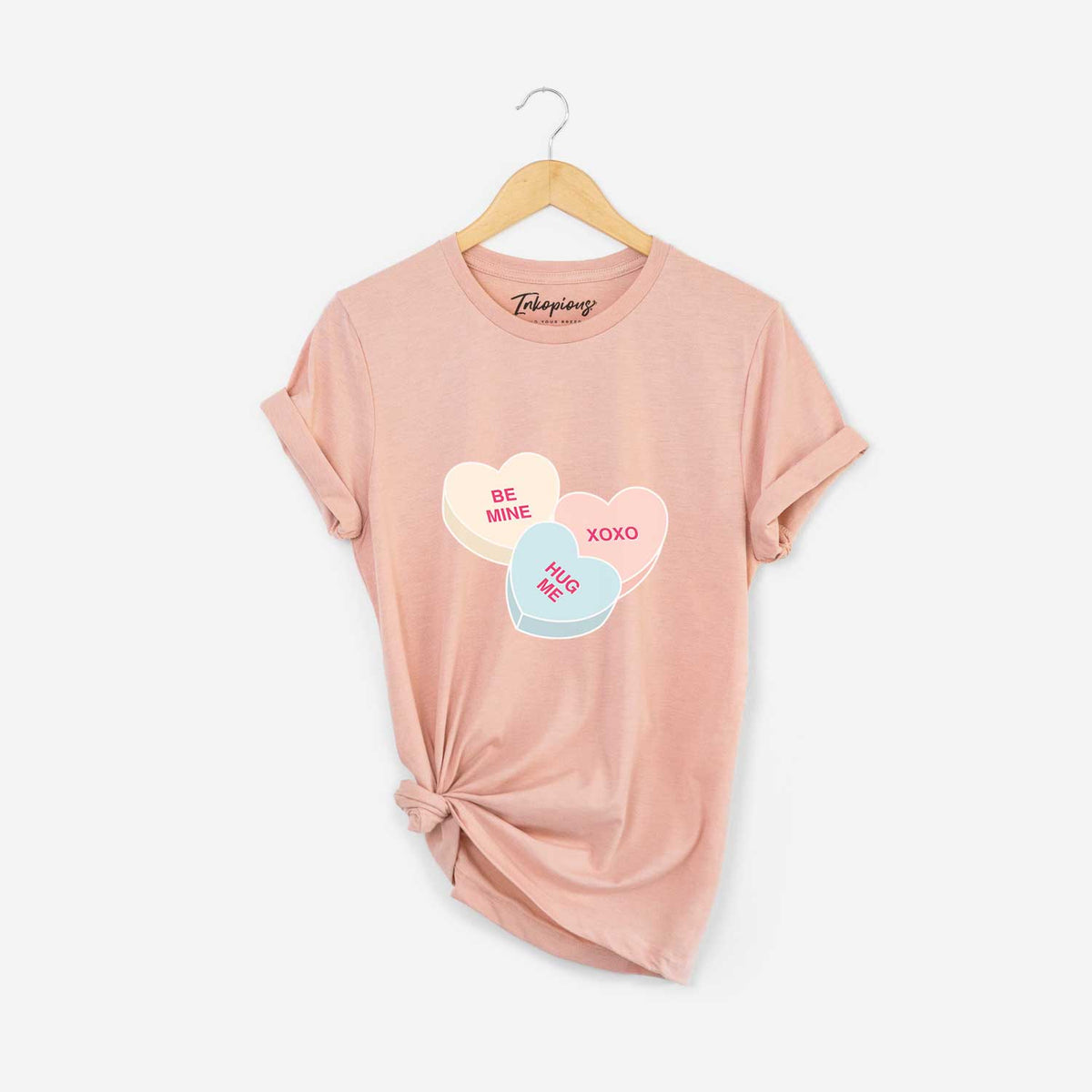 Valentine Candy Conversation Hearts  - Unisex Crewneck