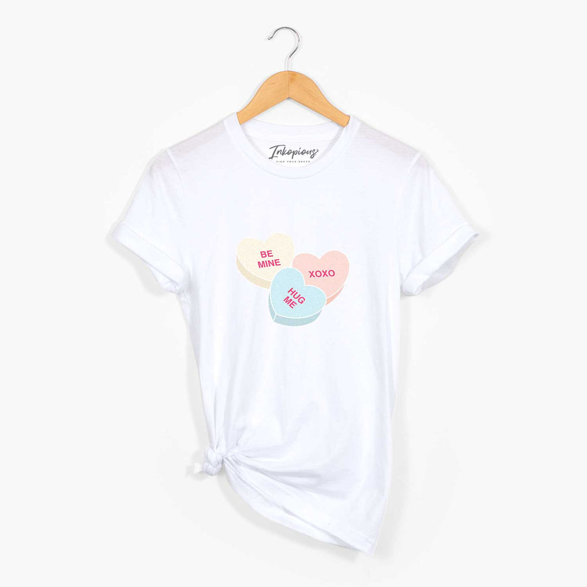 Valentine Candy Conversation Hearts  - Unisex Crewneck