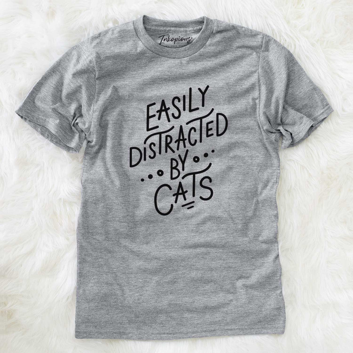 Easily Distracted by Cats  - Unisex Crewneck