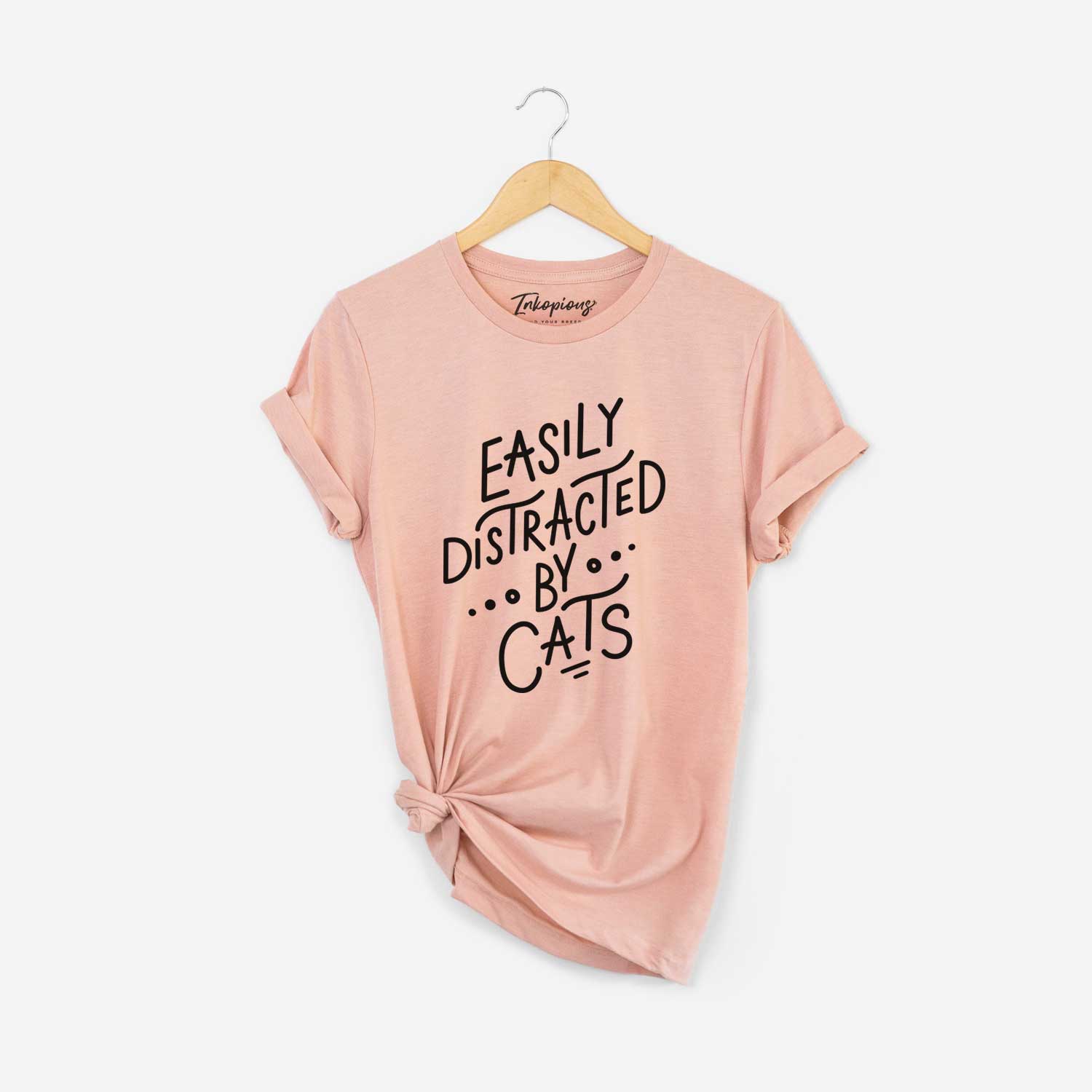 Easily Distracted by Cats  - Unisex Crewneck