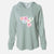 Dog Valentine Conversation Hearts  - Cali Wave Hooded Sweatshirt