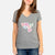 Dog Valentine Conversation Hearts  - Women's V-neck Shirt