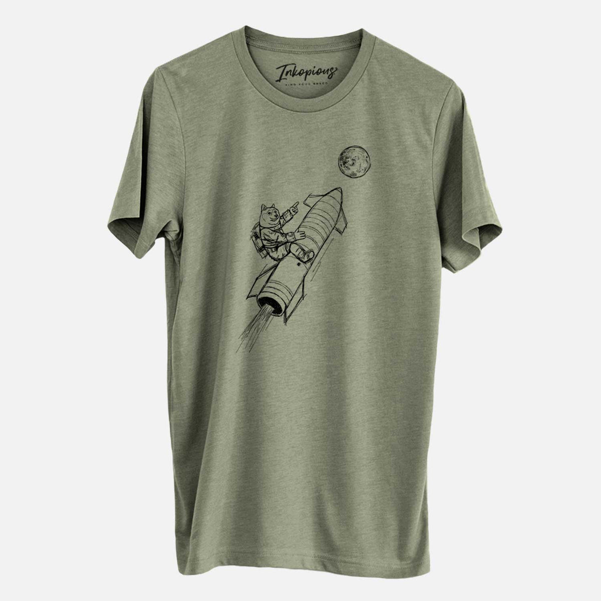 Doge to the Moon  - Unisex Crewneck