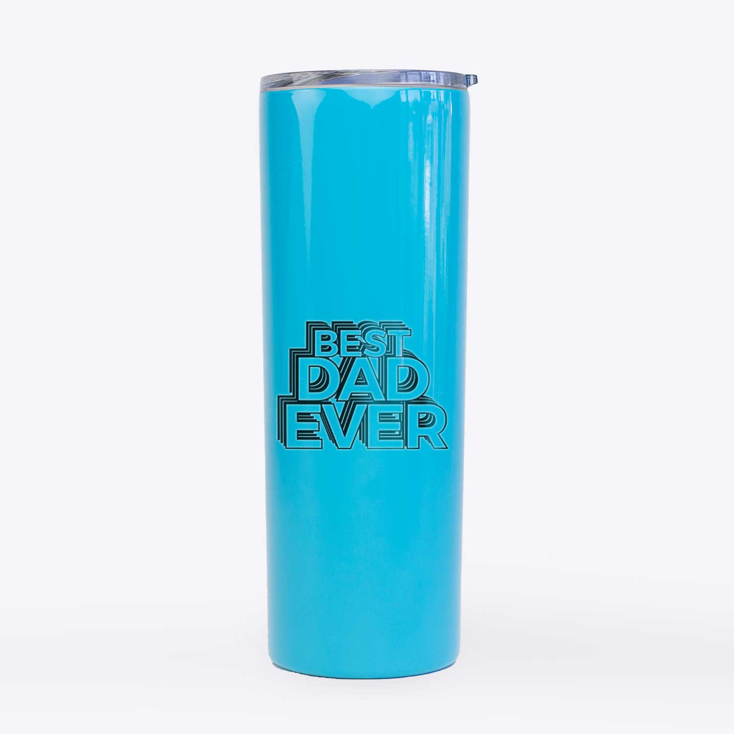 Best Dad Ever - Electristack Collection  - 20oz Skinny Tumbler